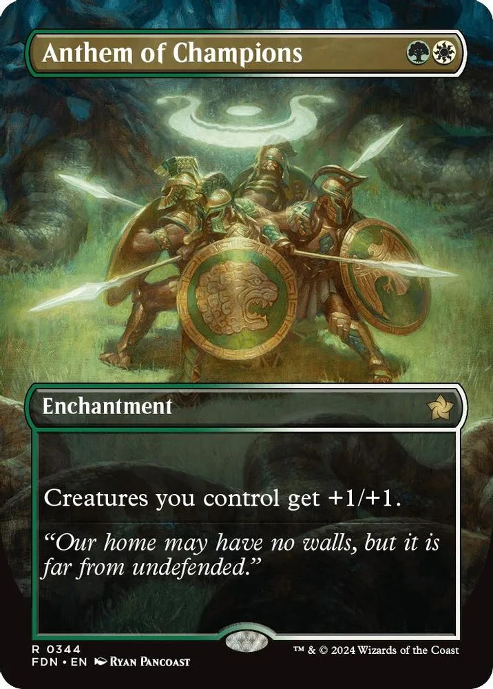 Anthem of Champions (Borderless)
