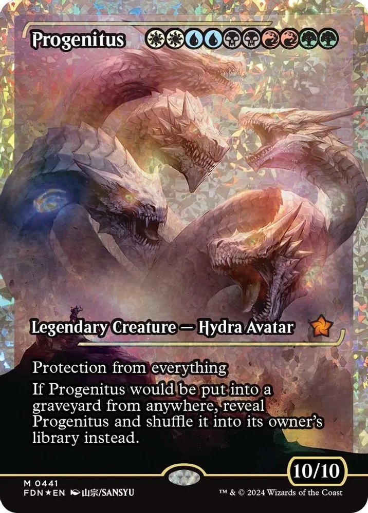 Progenitus (Showcase) (Fracture Foil)