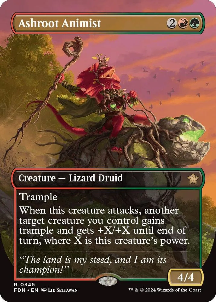 Ashroot Animist (Borderless)