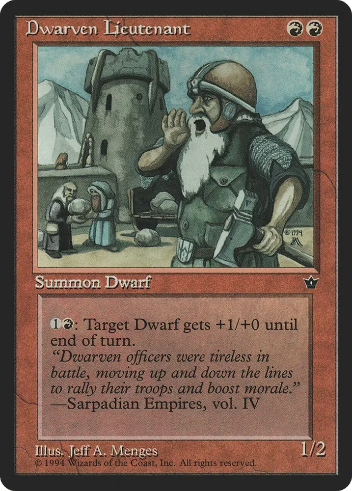 Dwarven Lieutenant