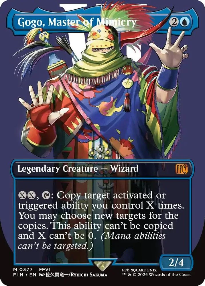 Gogo, Master of Mimicry (Borderless)
