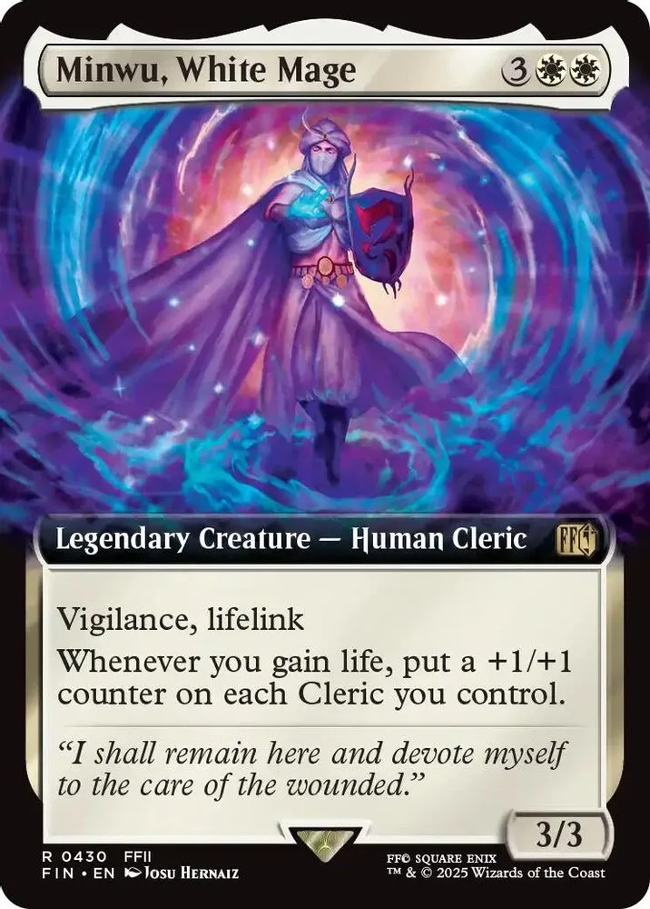 Minwu, White Mage (Extended Art)