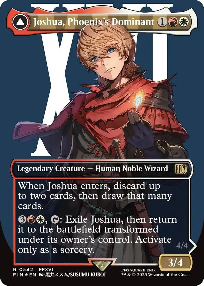 Joshua, Phoenix's Dominant (Borderless · Surge Foil)