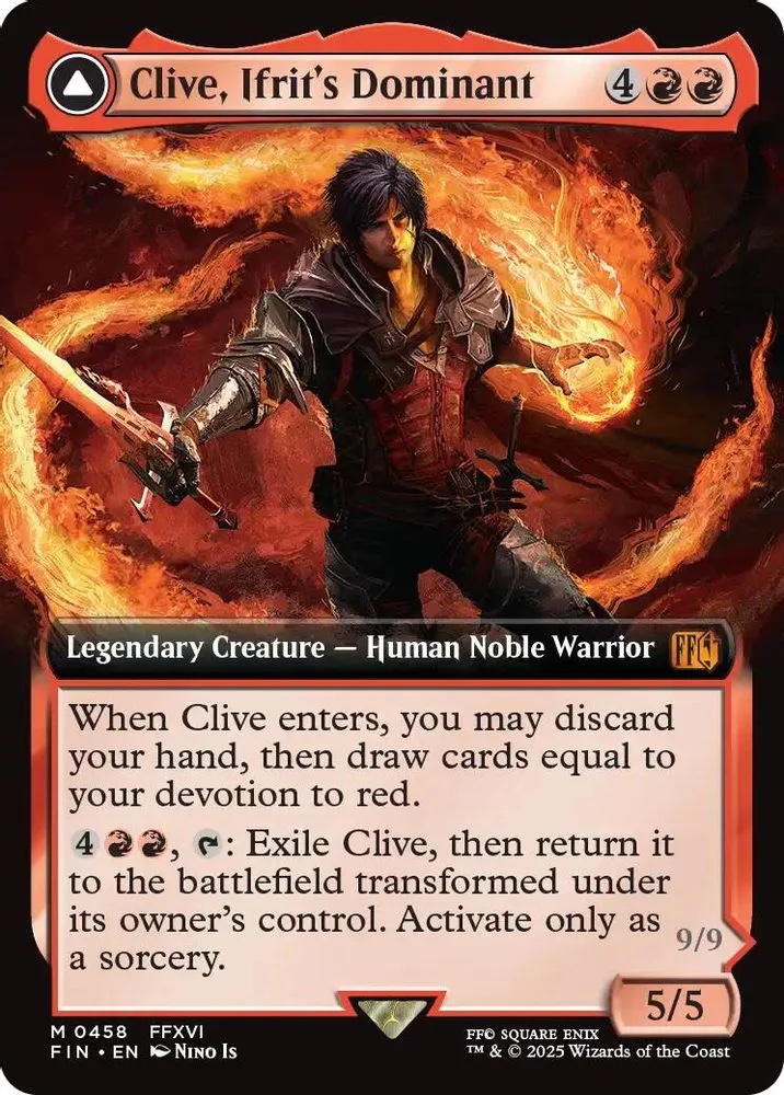 Clive, Ifrit's Dominant (Extended Art)