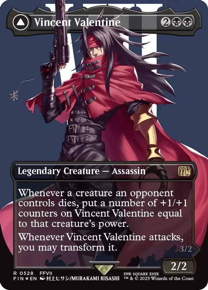 Vincent Valentine (Borderless · Surge Foil)