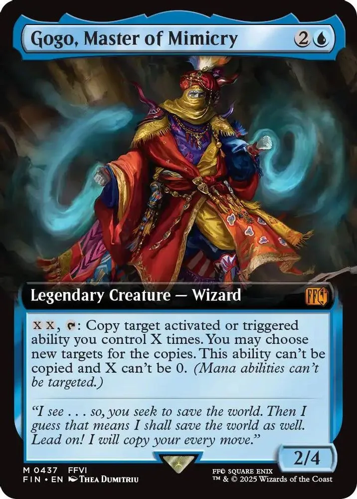 Gogo, Master of Mimicry (Extended Art)