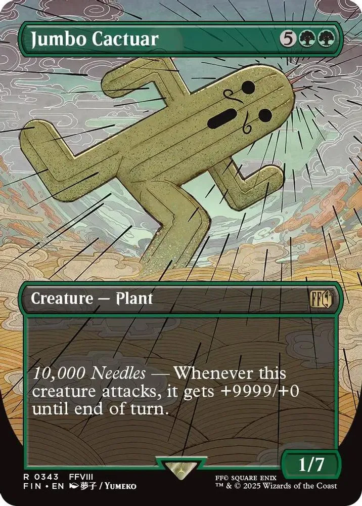 Jumbo Cactuar (Borderless)