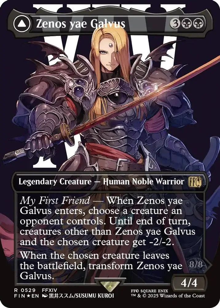 Zenos yae Galvus (Borderless · Surge Foil)