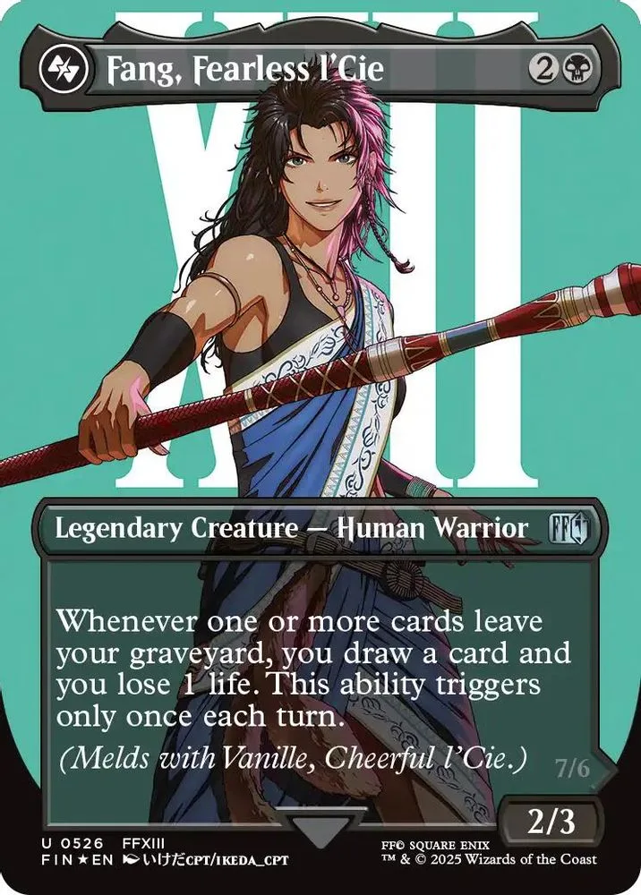 Fang, Fearless l'Cie (Borderless · Surge Foil)