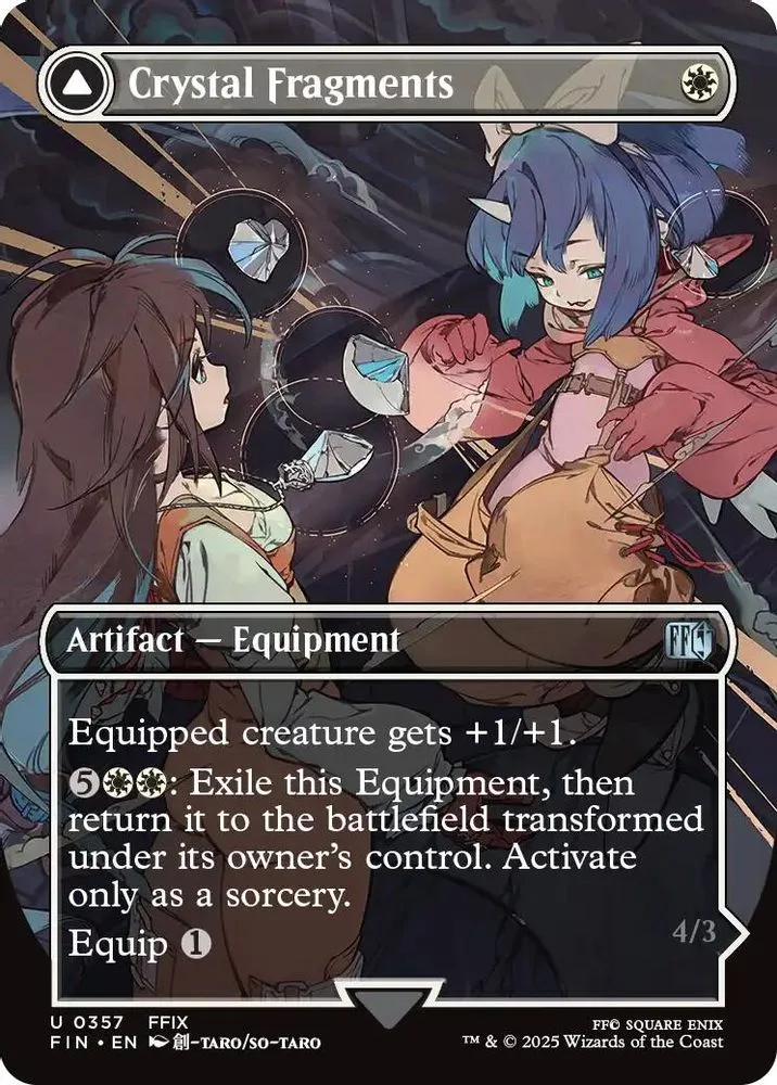 Crystal Fragments (Borderless)