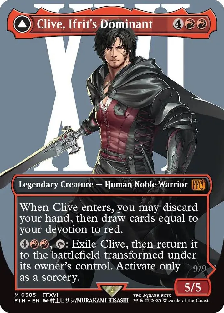 Clive, Ifrit's Dominant (Borderless)