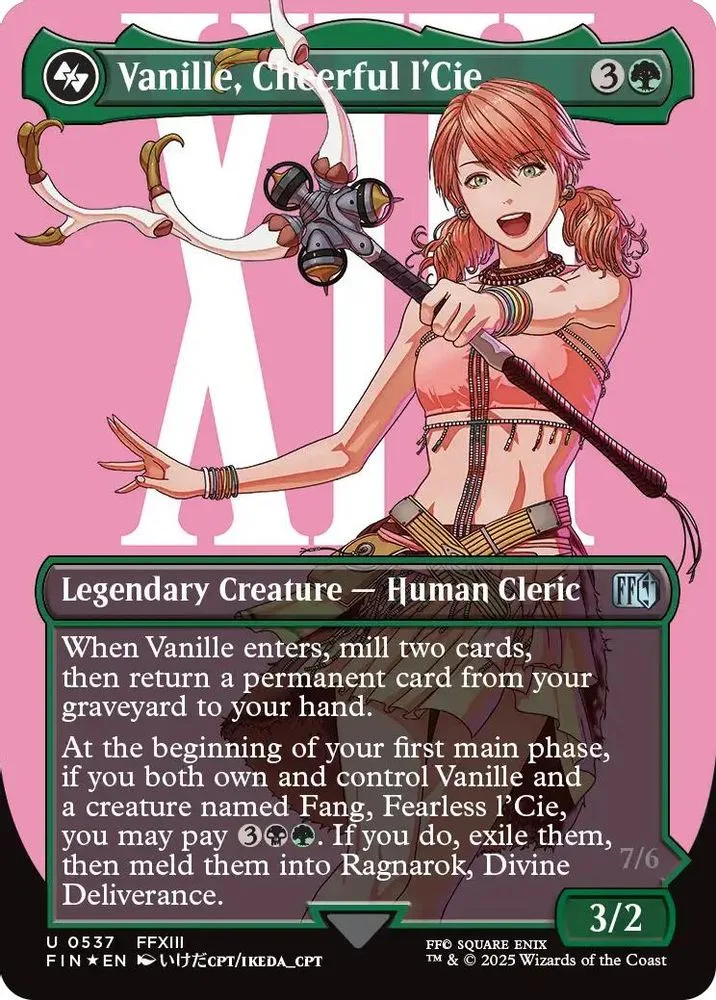 Vanille, Cheerful l'Cie (Borderless · Surge Foil)