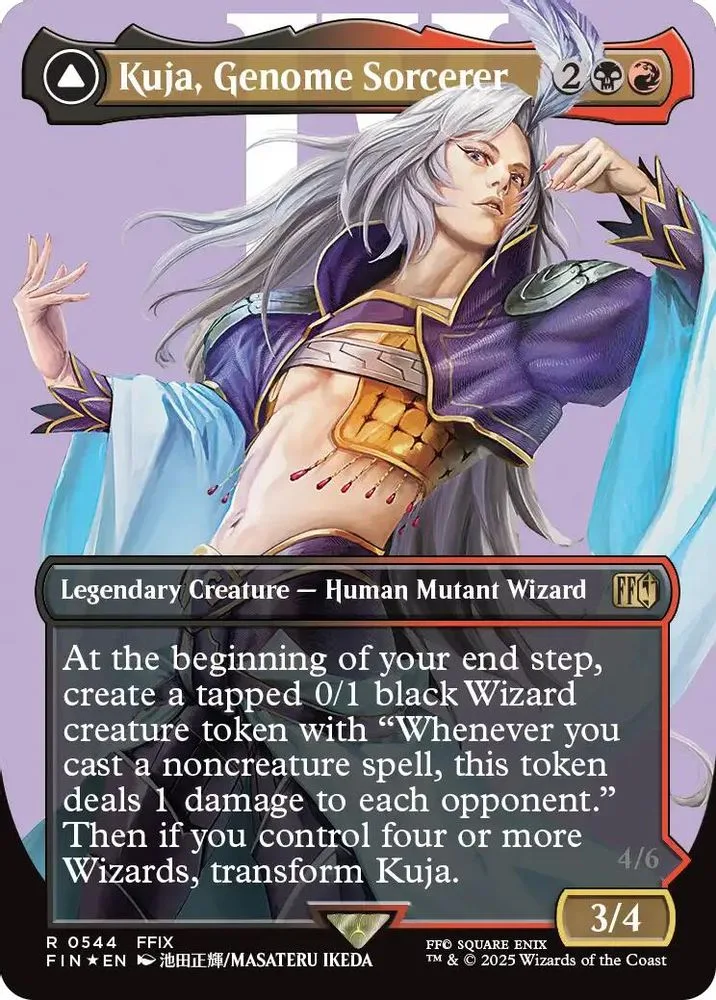 Kuja, Genome Sorcerer (Borderless · Surge Foil)