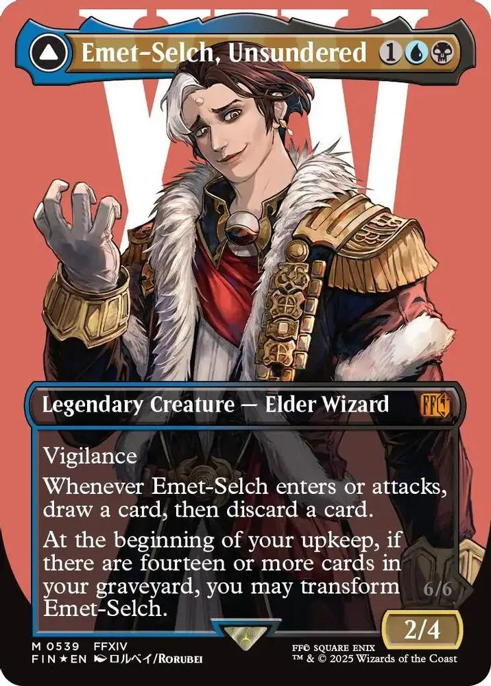 Emet-Selch, Unsundered (Borderless · Surge Foil)