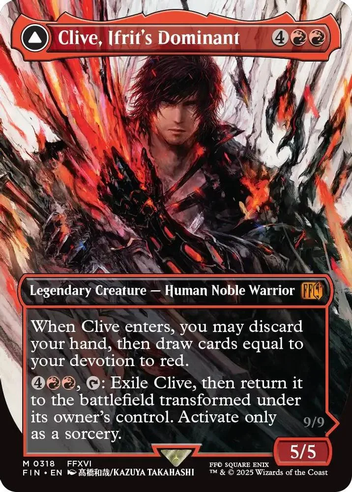 Clive, Ifrit's Dominant (Borderless)