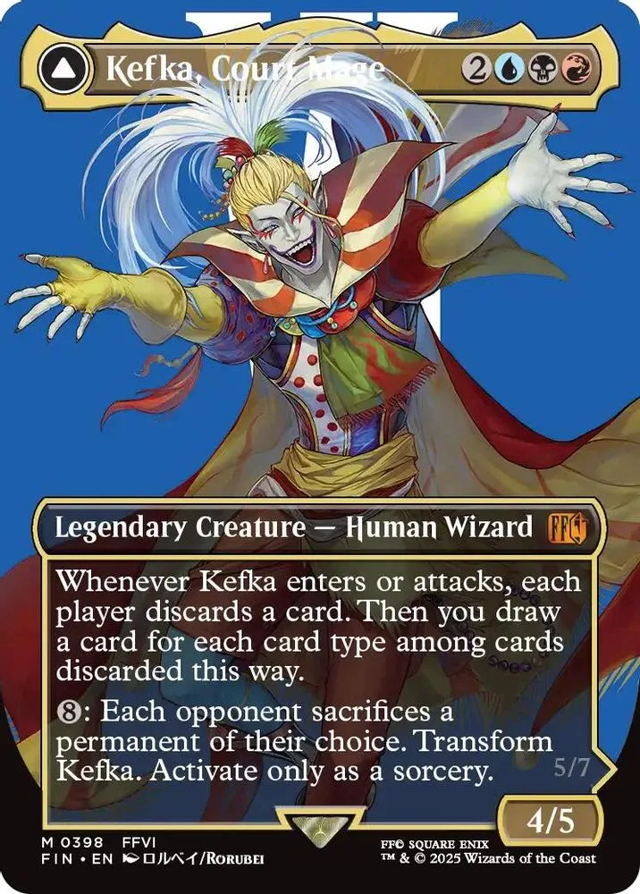 Kefka, Court Mage (Borderless)
