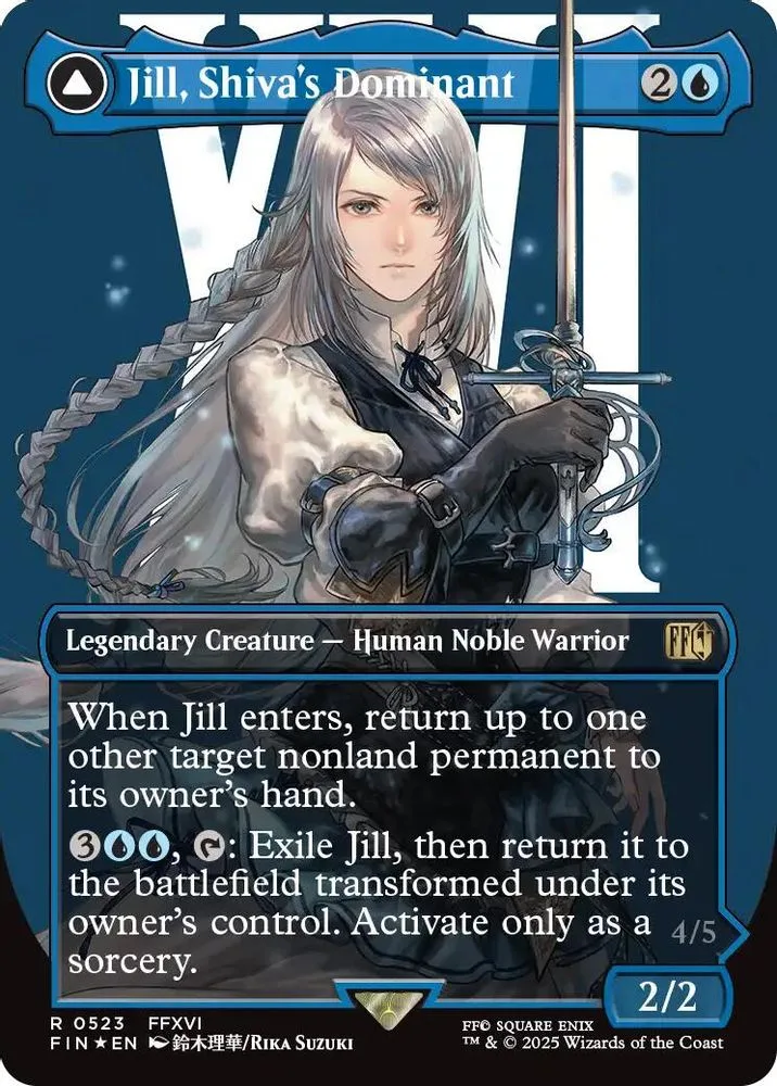 Jill, Shiva's Dominant (Borderless · Surge Foil)