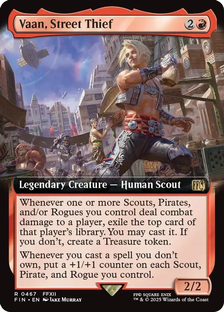 Vaan, Street Thief (Extended Art)