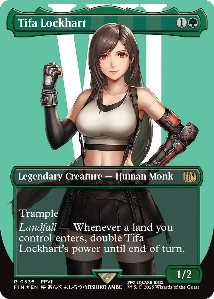 Tifa Lockhart (Borderless · Surge Foil)