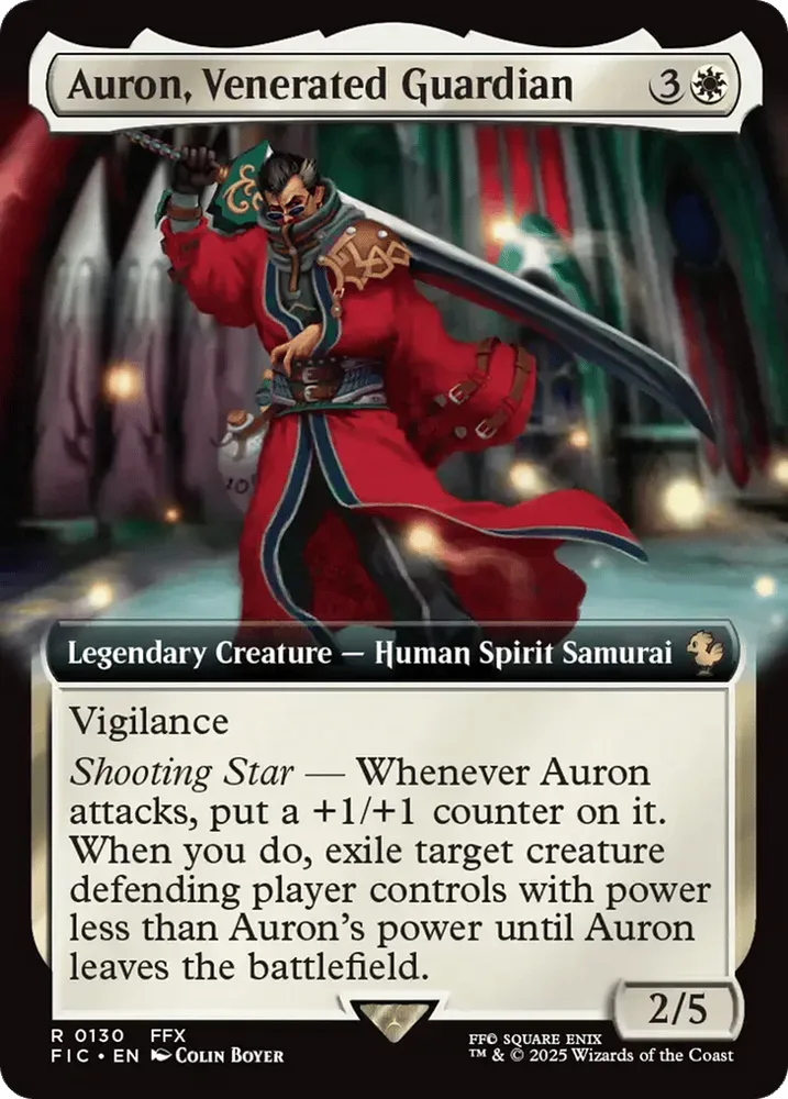 Auron, Venerated Guardian