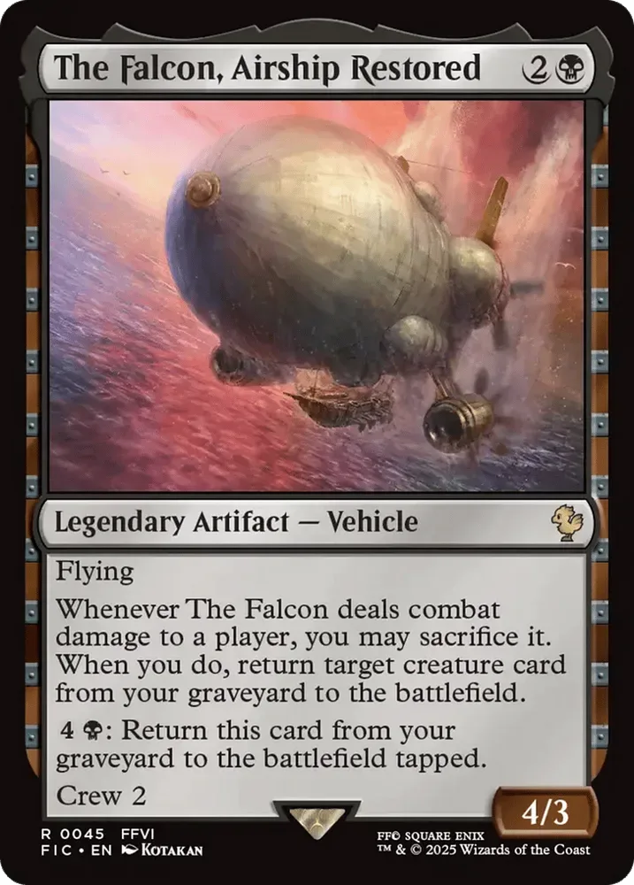 The Falcon, Airship Restored