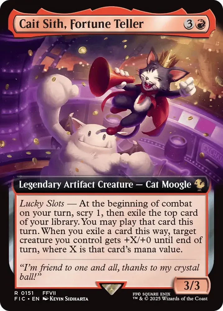 Cait Sith, Fortune Teller