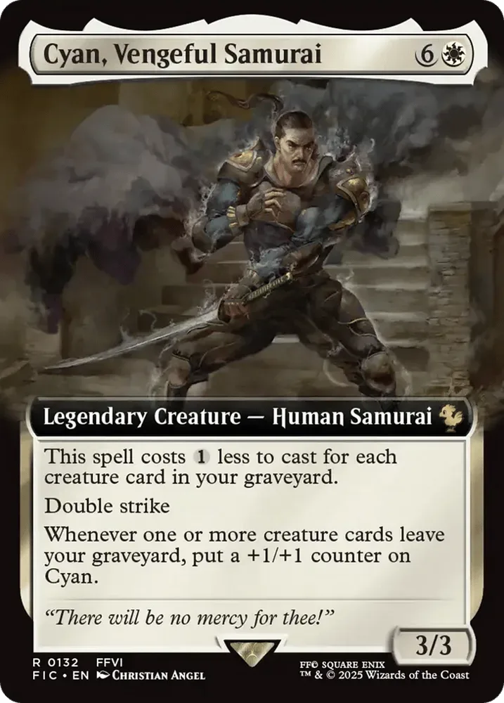 Cyan, Vengeful Samurai
