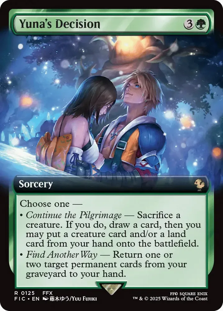 Yuna's Decision