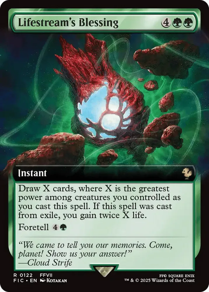 Lifestream's Blessing