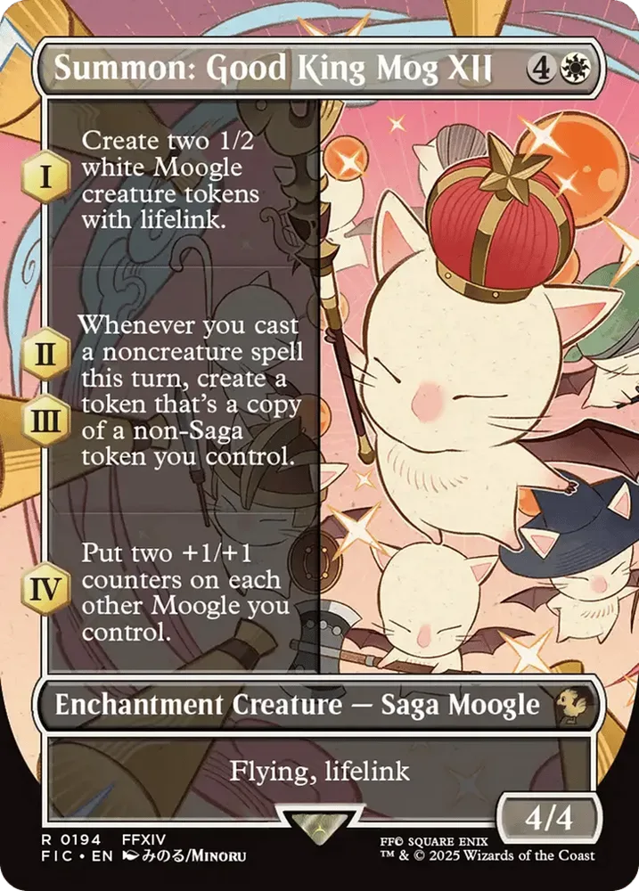 Summon: Good King Mog XII