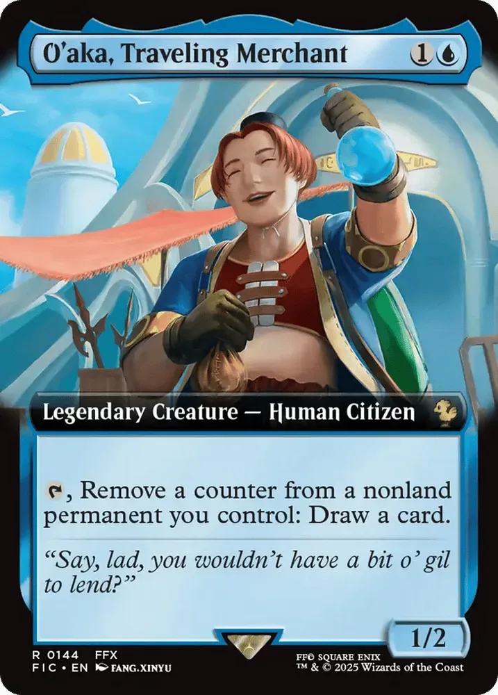 O'aka, Traveling Merchant