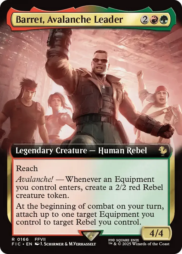 Barret, Avalanche Leader