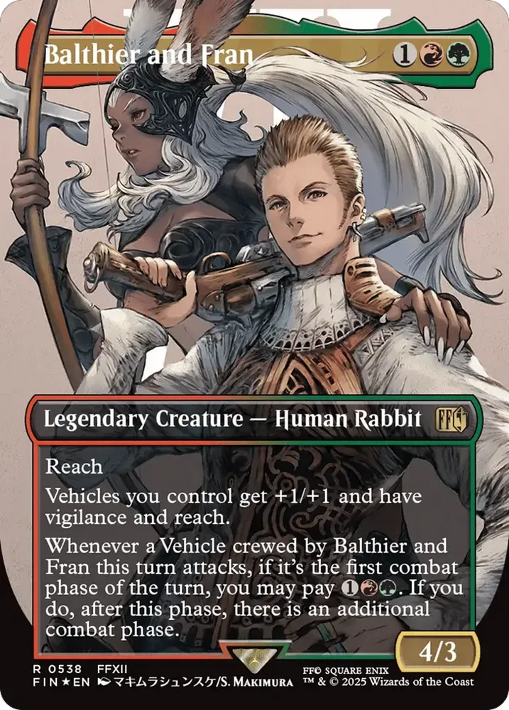 Balthier and Fran