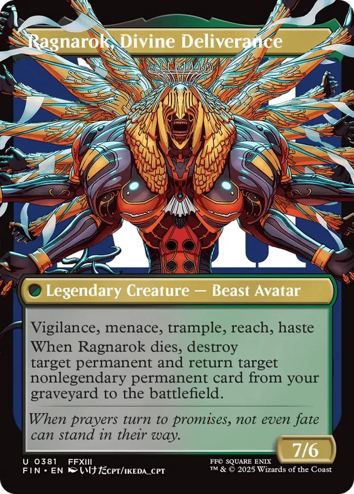 Ragnarok, Divine Deliverance // Vanille, Cheerful l'Cie