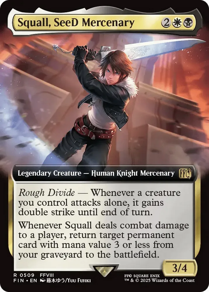 Squall, SeeD Mercenary