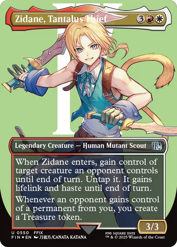 Zidane, Tantalus Thief
