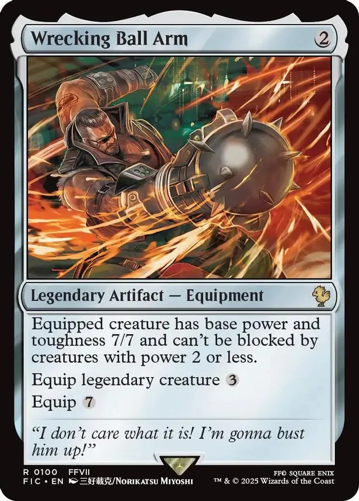 Wrecking Ball Arm (Surge Foil)