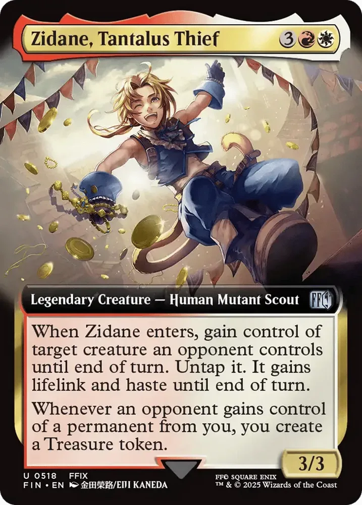 Zidane, Tantalus Thief