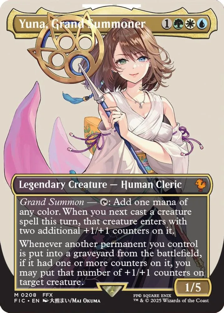 Yuna, Grand Summoner (Borderless)