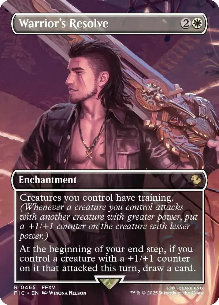 Warrior's Resolve (Borderless)