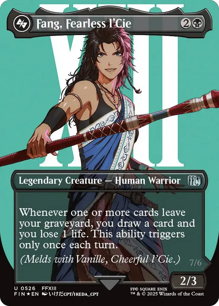 Fang, Fearless l'Cie // Vanille, Cheerful l'Cie