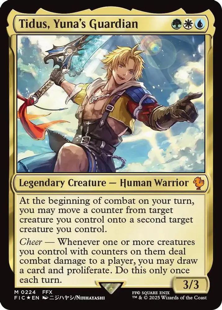Tidus, Yuna's Guardian (Surge Foil)