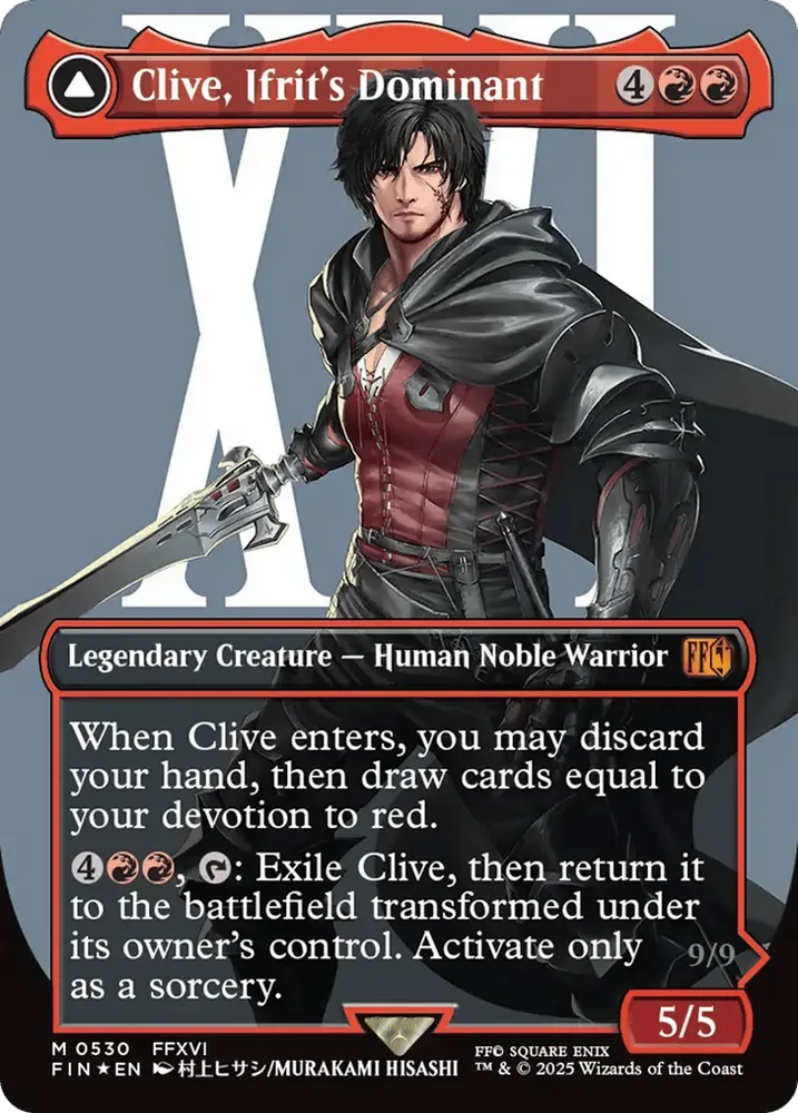 Clive, Ifrit's Dominant // Ifrit, Warden of Inferno