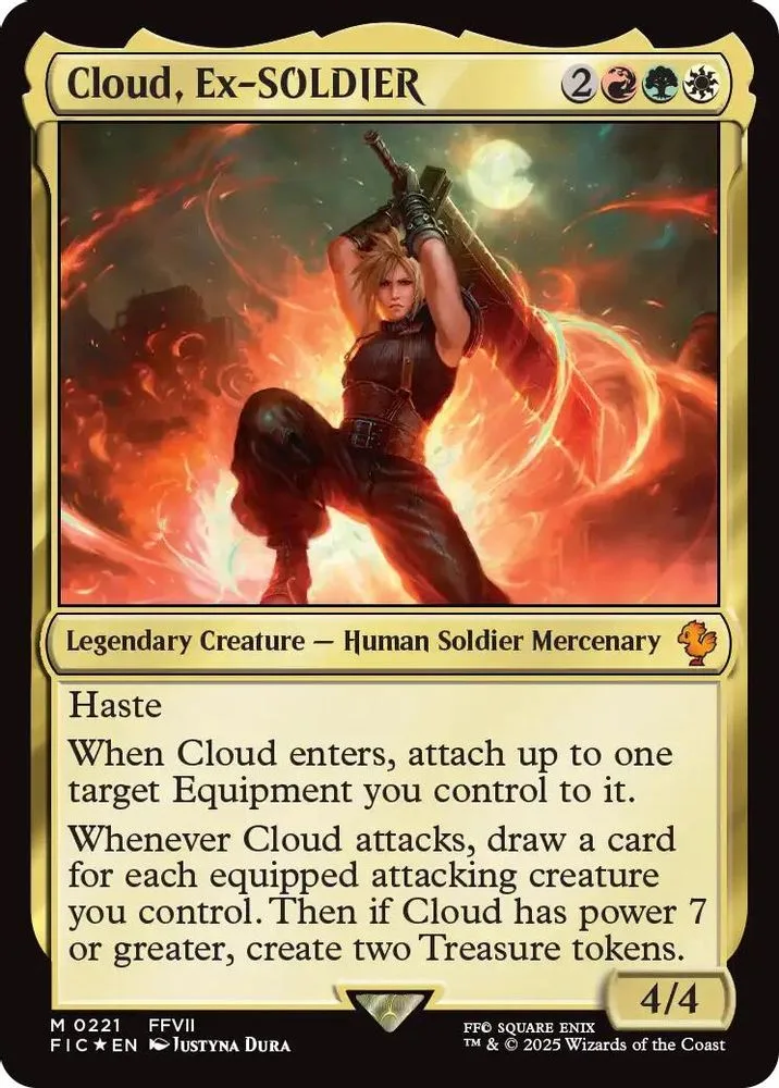 Cloud, Ex-SOLDIER (Surge Foil)