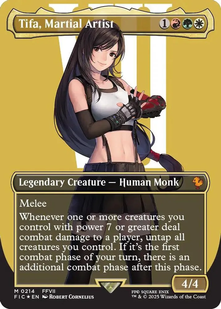 Tifa, Martial Artist (Borderless · Surge Foil)