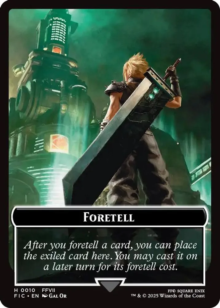 Foretell // Treasure Double-Sided Token