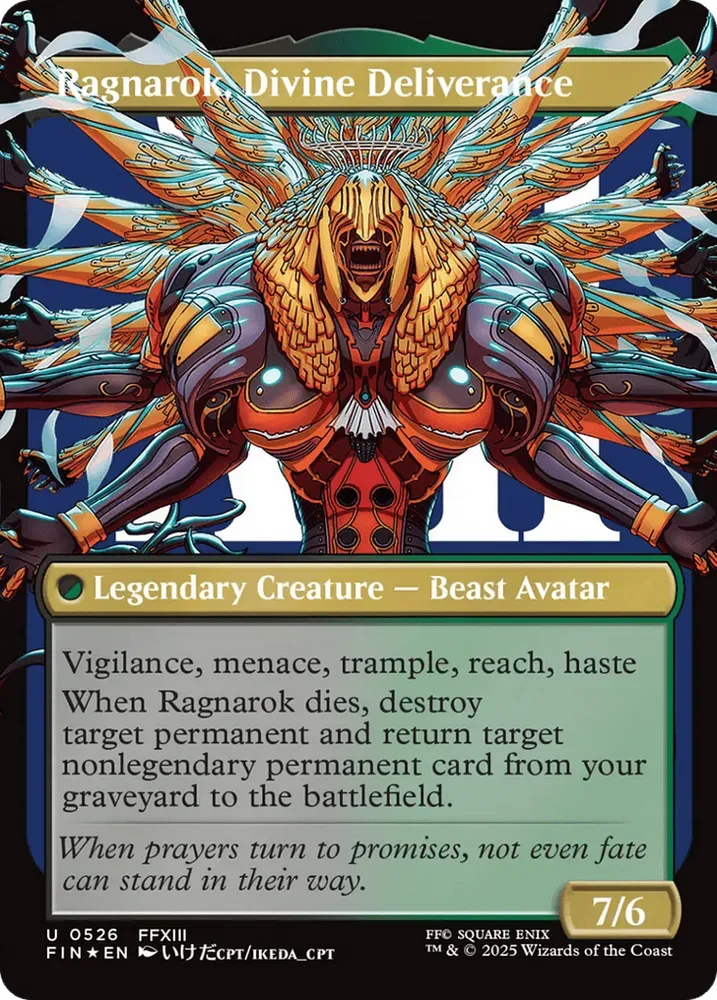 Ragnarok, Divine Deliverance // Vanille, Cheerful l'Cie