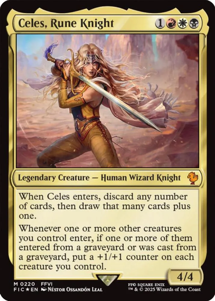 Celes, Rune Knight (Surge Foil)