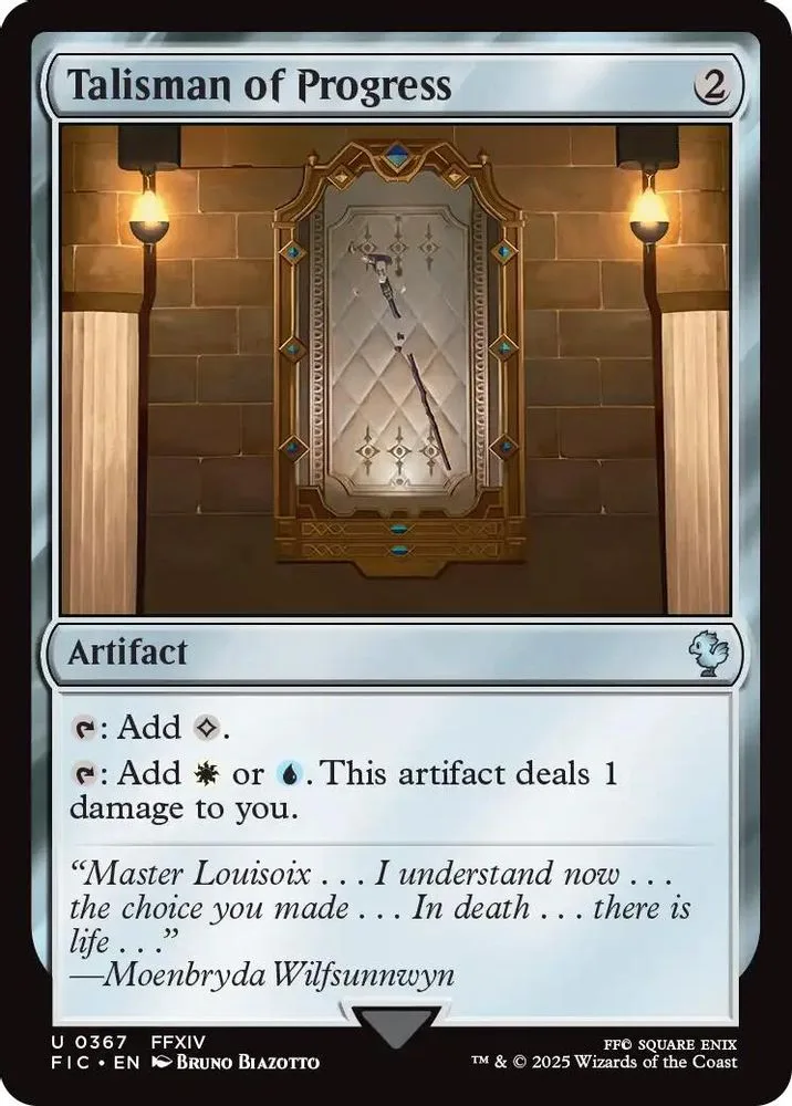 Talisman of Progress