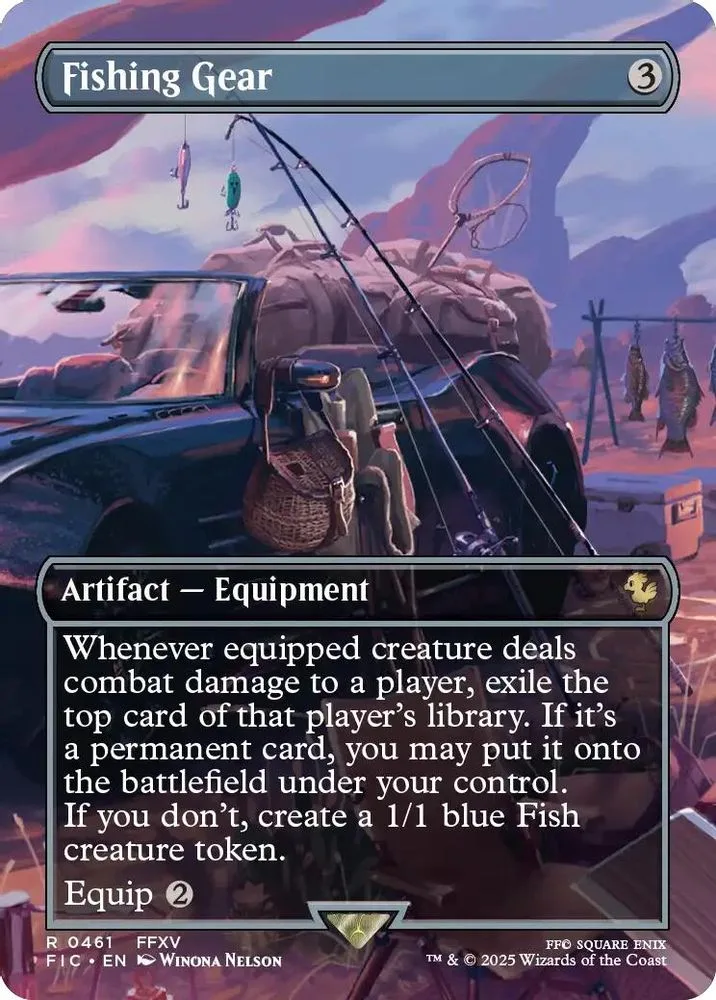 Fishing Gear (Borderless)